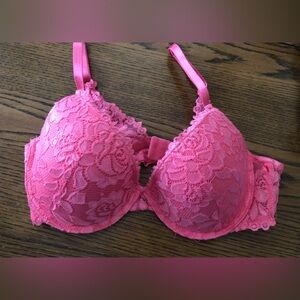 PRIMA VALENTINA Pink Lacy Bra  Size 36C